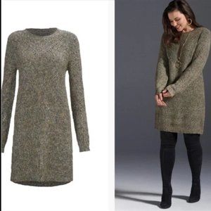 Cabi Tunic Sweater Dress Nwt, Size: M, Olive Green Fall ‘22 4278